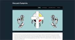 Desktop Screenshot of moccasinfootprints.org